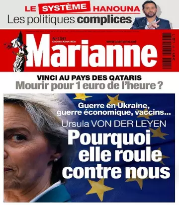 Marianne N°1341 Du 24 au 30 Novembre 2022