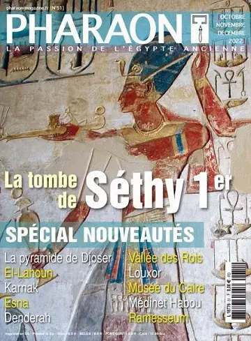 Pharaon Magazine N°51 – Octobre-Décembre 2022