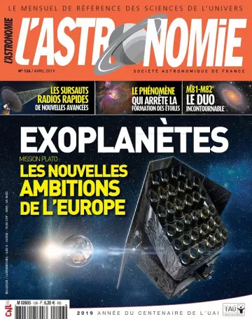 L’Astronomie N°126 – Avril 2019