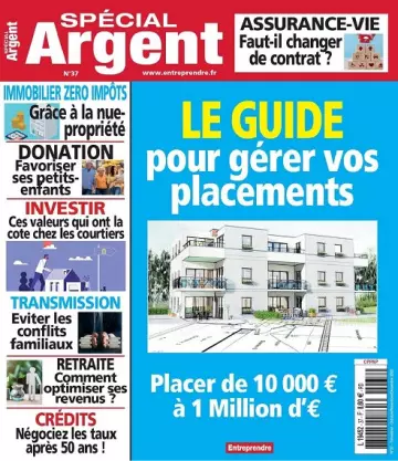 Spécial Argent N°37 – Octobre-Décembre 2022