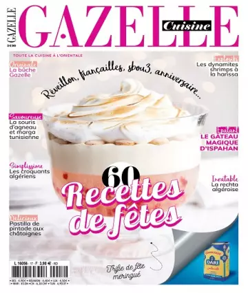 Gazelle Cuisine N°17 – Spécial Fêtes 2022