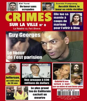 Crimes Sur La Ville N°8 – Août 2021