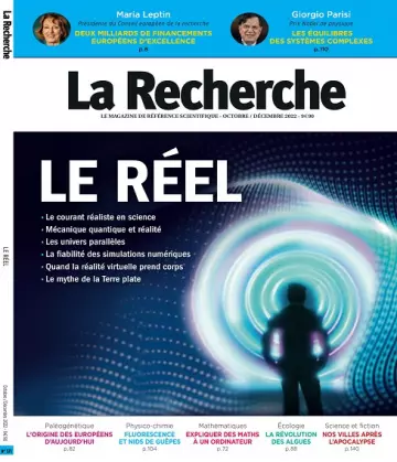 La Recherche N°571 – Octobre-Décembre 2022