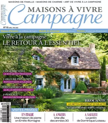 Maisons à Vivre Campagne N°119 – Avril-Mai 2022