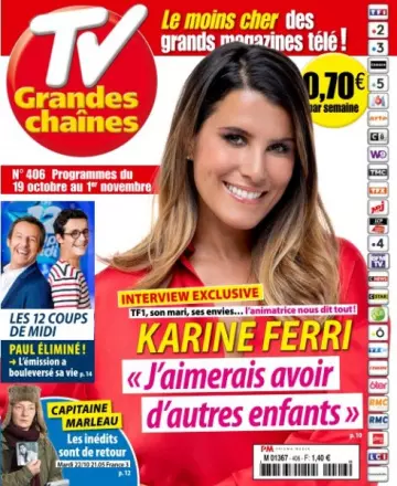 TV Grandes chaînes - 14 Octobre 2019