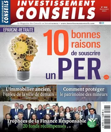 Investissement Conseils N°846 – Novembre 2021