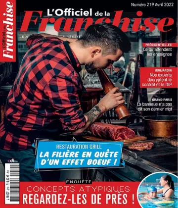 L’Officiel De La Franchise N°219 – Avril 2022