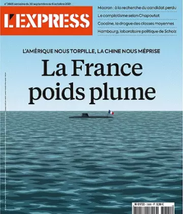 L’Express N°3665 Du 30 Septembre 2021