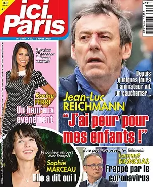 Ici Paris N°3896 Du 4 Mars 2020