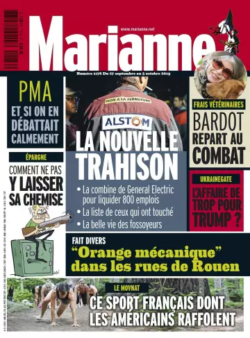 Marianne N°1176 - 27 Septembre au 3 Octobre 2019