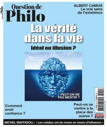 Question de Philo N°25 – Mars-Mai 2022