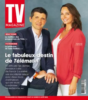 TV Magazine N°1852 Du 31 Juillet 2022