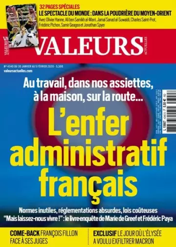 Valeurs Actuelles - 30 Janvier 2020