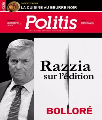 Politis N°1678 Du 4 au 10 Novembre 2021