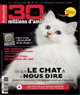 30 Millions d’Amis N°388 – Octobre 2020