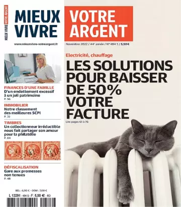 Mieux Vivre Votre Argent N°484 – Novembre 2022