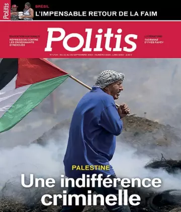 Politis N°1724 Du 22 au 28 Septembre 2022