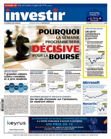 Investir N°2585 Du 22 au 28 Juillet 2023