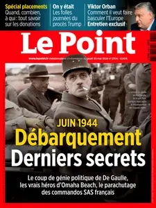 Le Point N.2704 - 30 Mai 2024