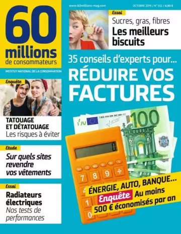 60 Millions de Consommateurs - Octobre 2019