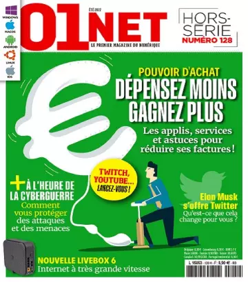 01Net Hors Série N°128 – Été 2022