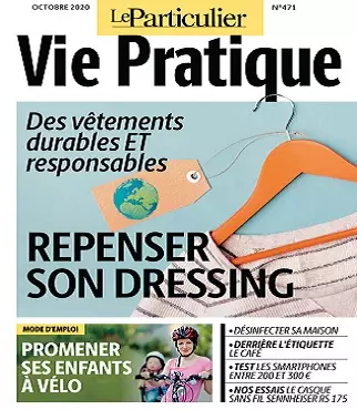 Le Particulier Vie Pratique N°471 – Octobre 2020