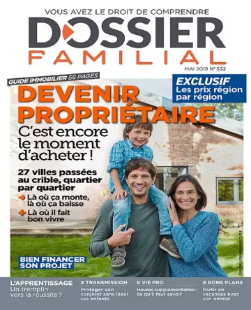 Dossier Familial N°532 – Mai 2019