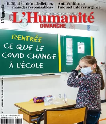 L’Humanité Dimanche N°771 Du 2 Septembre 2021