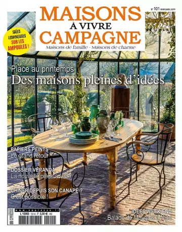 Maisons à Vivre Campagne N°101 – Mars-Avril 2019