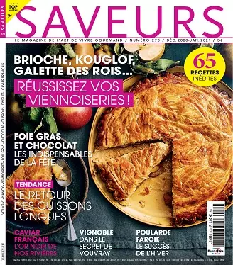 Saveurs N°270 – Décembre 2020-Janvier 2021