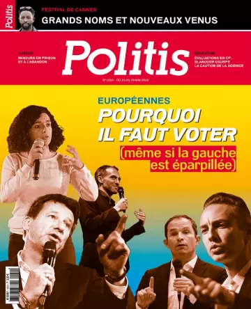 Politis N°1554 Du 23 au 29 Mai 2019