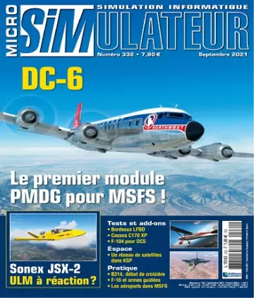 Micro Simulateur N°332 – Septembre 2021