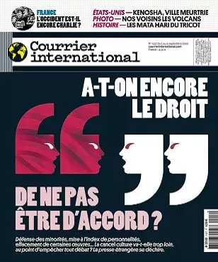 Courrier International N°1557 Du 3 Septembre 2020