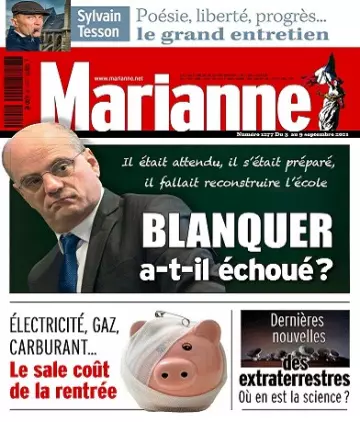 Marianne N°1277 Du 3 au 9 Septembre 2021