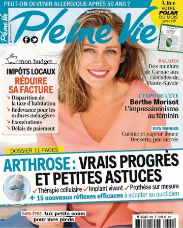 Pleine Vie N°399 – Septembre 2019