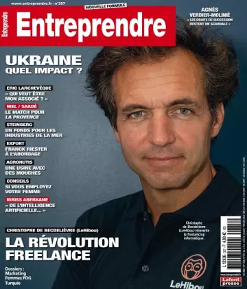 Entreprendre N°357 – Avril 2022