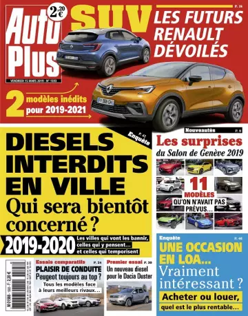 Auto Plus N°1593 Du 15 Mars 2019