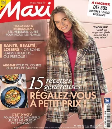 Maxi N°1890 Du 16 au 22 Janvier 2023