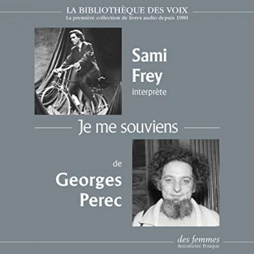 Je me souviens Georges Perec - AudioBooks