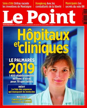 Le Point N°2451 Du 22 Août 2019