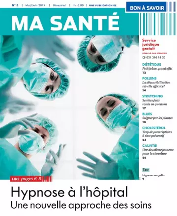 Bon à Savoir ma Santé N°3 – Mai-Juin 2019