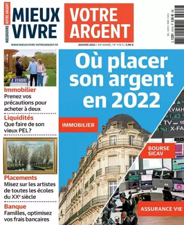 Mieux Vivre Votre Argent N°474 – Janvier 2022