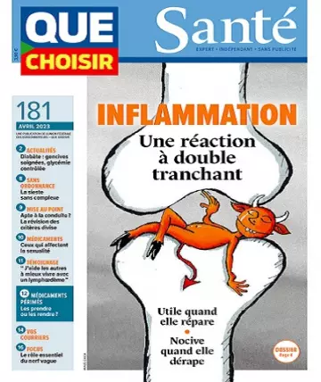 Que Choisir Santé N°181 – Avril 2023