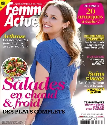 Femme Actuelle N°1914 Du 31 Mai 2021