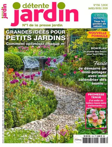 Détente Jardin N°136 – Mars-Avril 2019