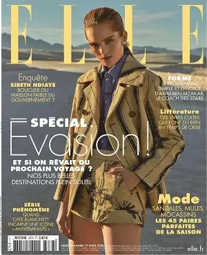 Elle N°3878 Du 17 au 23 Avril 2020