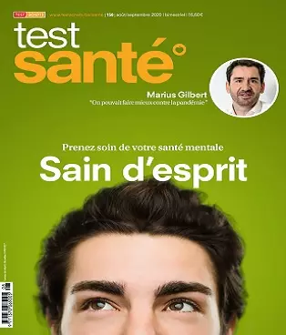 Test Achats Santé N°158 – Août-Septembre 2020