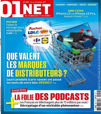 01Net N°940 Du 4 au 24 Novembre 2020