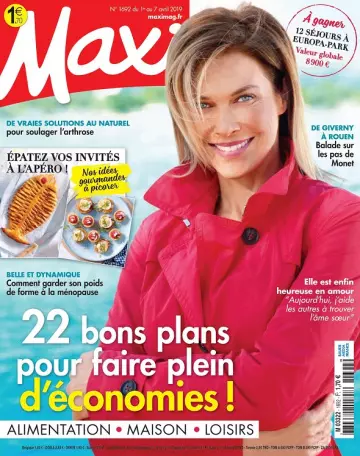 Maxi N°1692 Du 1er au 7 Avril 2019