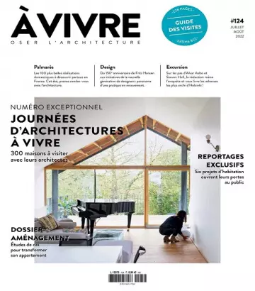 Architectures à Vivre N°124 – Juillet-Août 2022